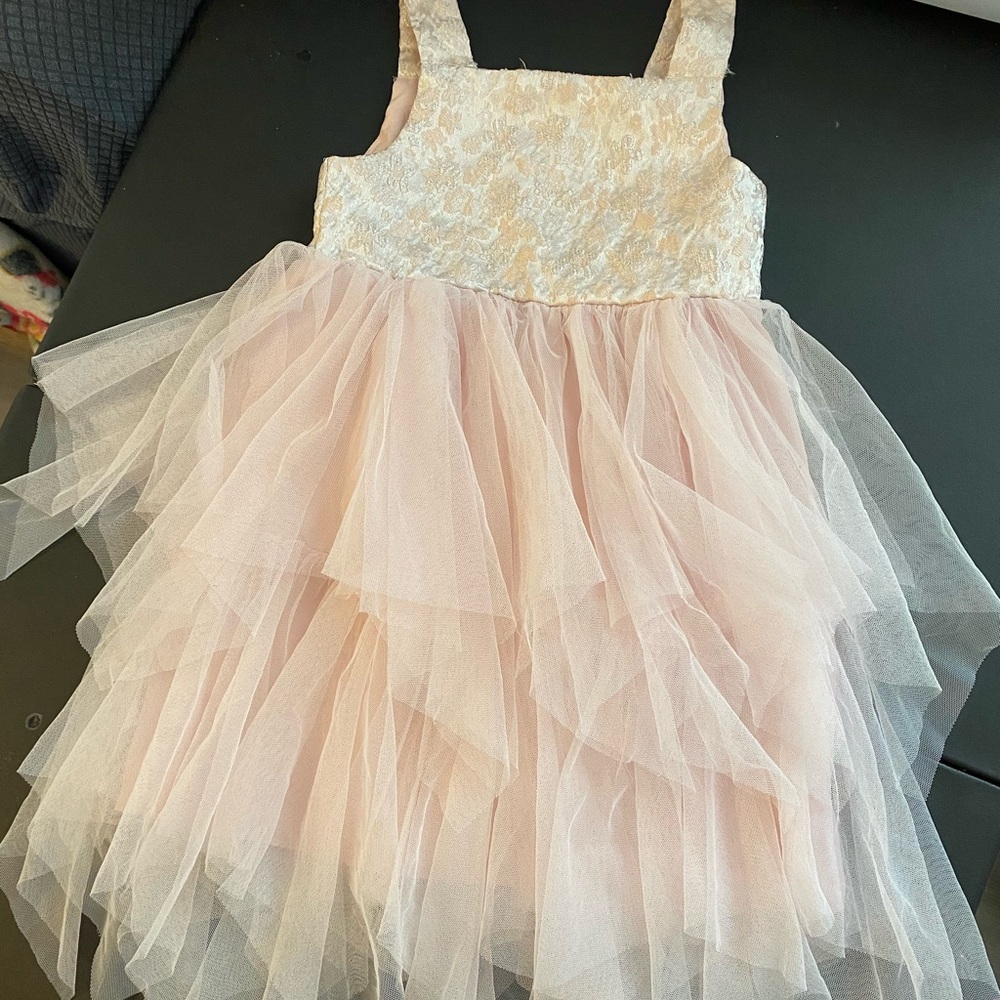 Mia and Mimi Pink Formal Dress, Size 3T
